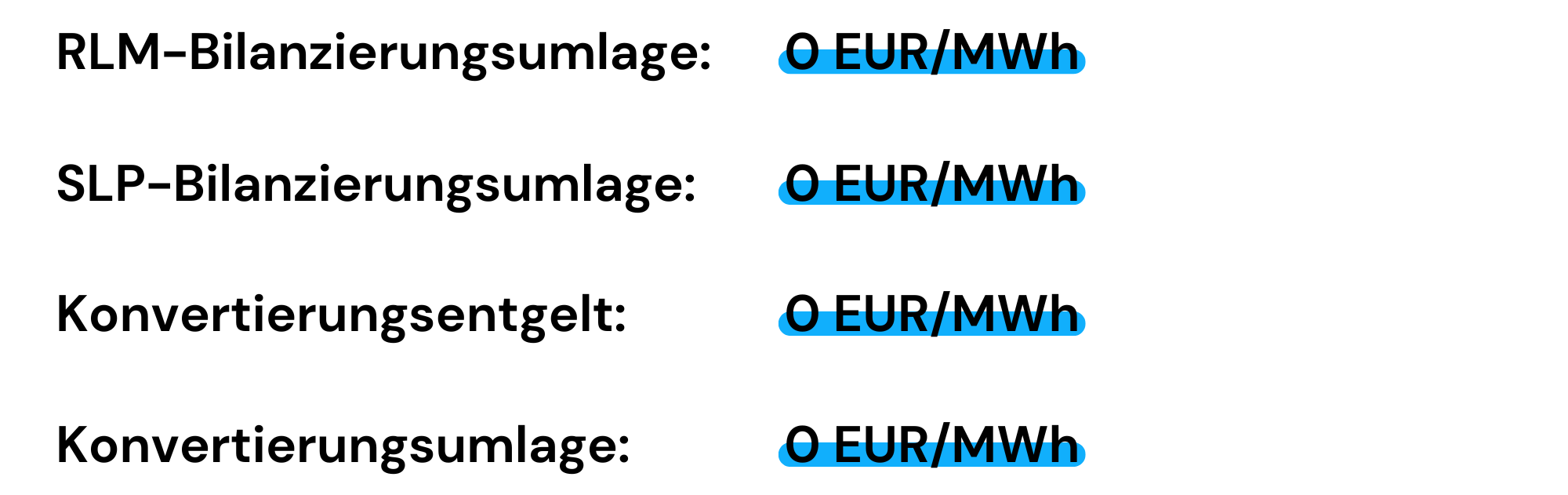  Entgelte für Umlageperiode Oktober 2024